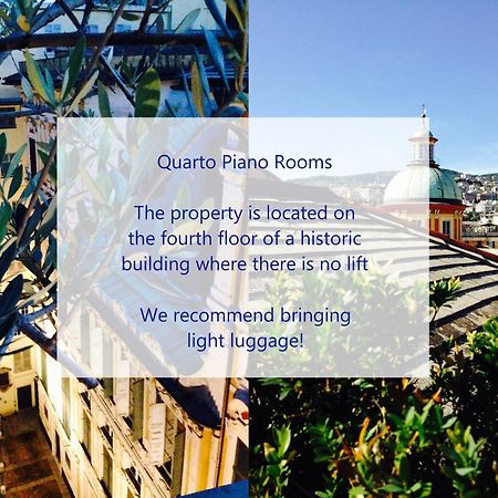 Quarto Piano Rooms Genova Eksteriør billede